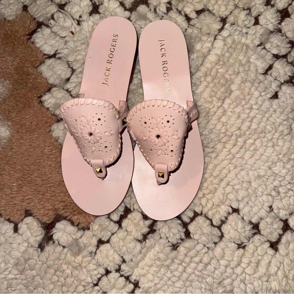 Jack Rogers Pink Sandals size 9.5